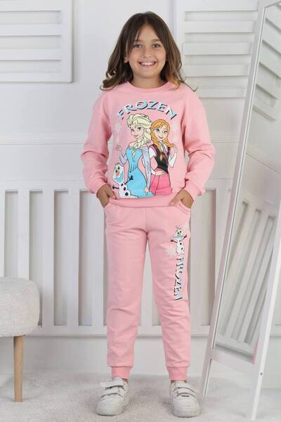 Stella Frozen Baskılı Kız Çocuk Takımı