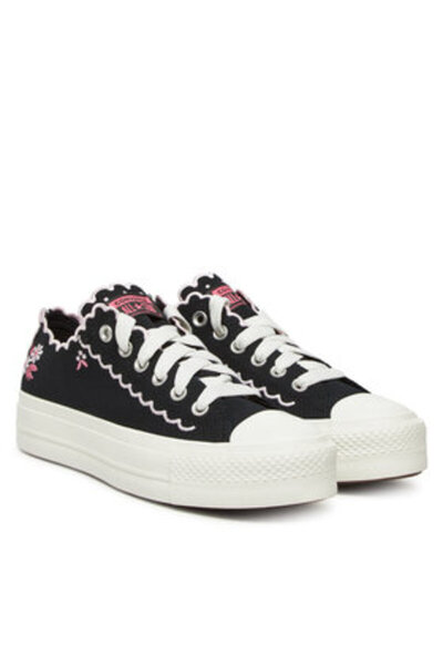 Converse Γυναικεία αθλητικά παπούτσια μαύρα CONVERSE-A13529C 001 ΜΑΥΡΟ/VINTAGE ΛΕΥΚΟ