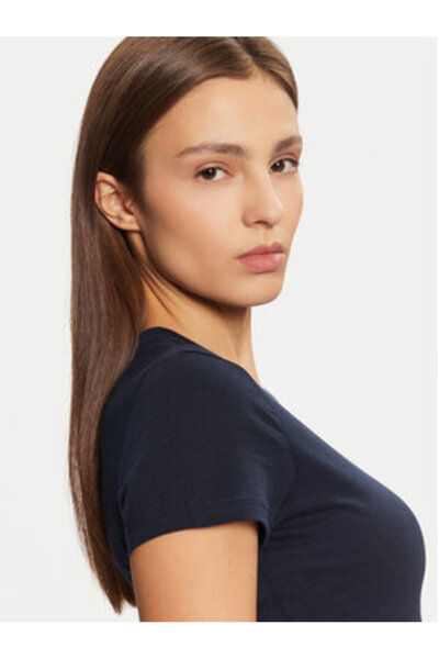 Tommy Jeans Tricou damă DW0DW20459 bleumarin