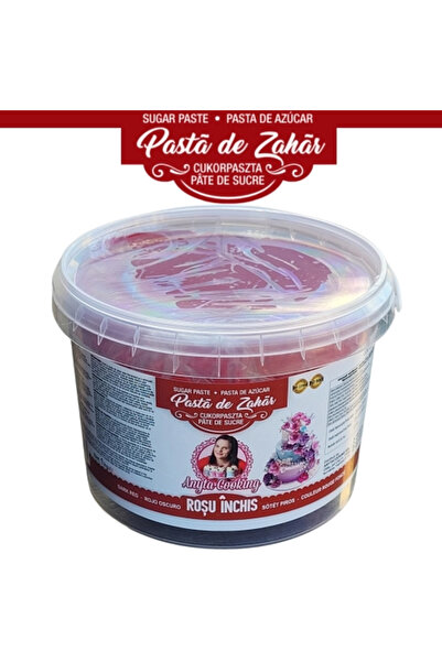 Anyta Cooking Paste de Zahar Premium - Rosu Inchis - 1 kg -