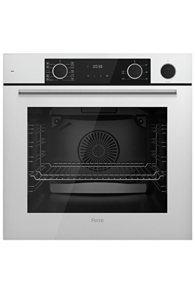 Ferre FryArt Lumio Vitroseramik Elektrikli Sessiz Beyaz Ankastre Set (D064 -SA + Ms261 + XE64CB )