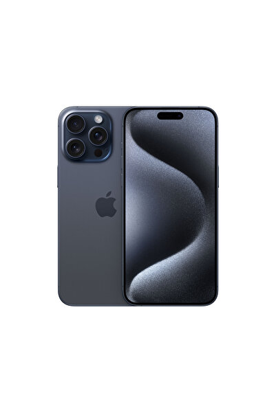 Apple iPhone 15 Pro Max Mavi titanyum 1TB MU7K3TU/A - Yenilio Outlet