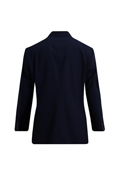 Uki LACİVERT Mono Yaka Klasik Takım Elbise