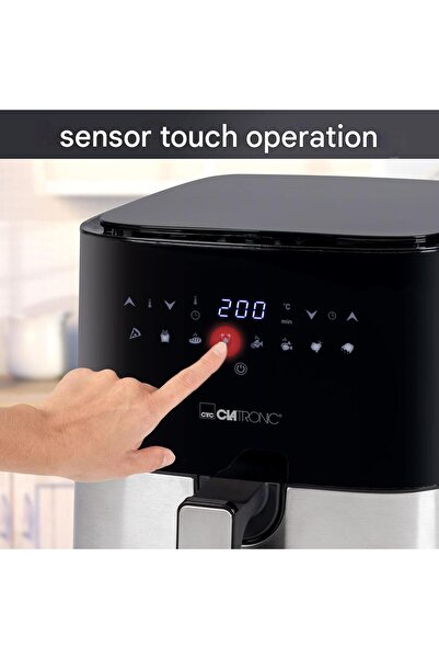 CLATRONIC Air Fryer, Clatronic, 5 liters, black