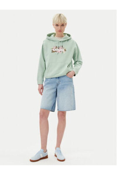 Levi's Γυναικείο Φούτερ Levi's A8801-0035 Πράσινο