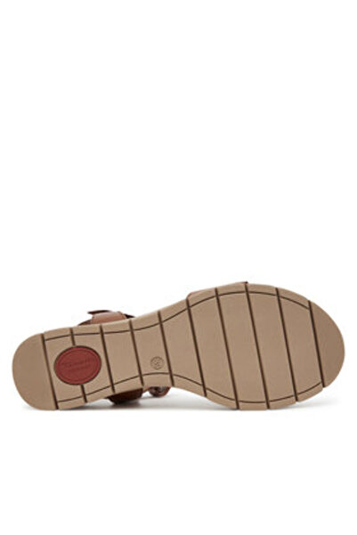 Tamaris Γυναικεία Σανδάλια καφέ COMFORT-8-88710-42 327 COGNAC NAPPA