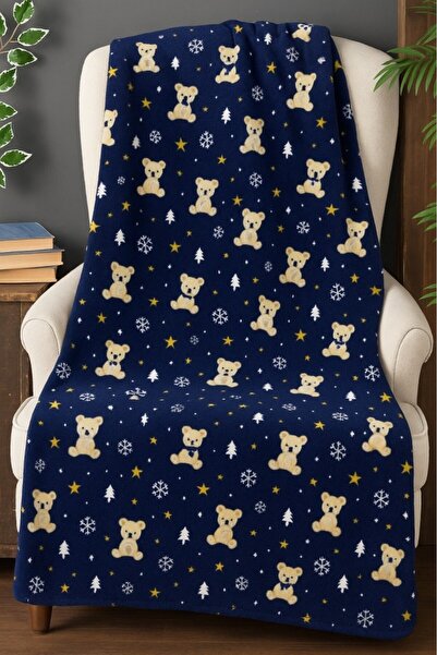 Mulberry Patterned Fleece Blanket Double Size 195X215 cm