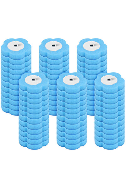 Choice 72 قطعة رأس أزرق 18/36 قطعة فرشاة مرحاض رأس بديل للاستخدام مرة واحدة م...