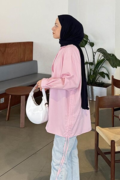 lamelif Oversize Shirt Candy Pink