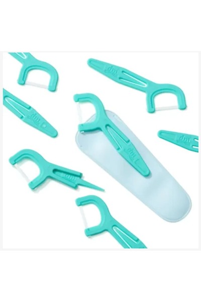 DM Ata dentara cu scobitoare, 2 in 1, 40 buc