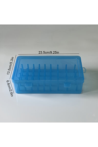 Choice 42ZXHLan 42 Spool Thread Storage Box - Durable Transparent PP Storage ...