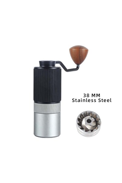 Choice مطحنة قهوة يدوية HAVMORE G14-Black مطورة بتقنية CNC من الفولاذ المقاوم للصدأ قابلة للتعديل