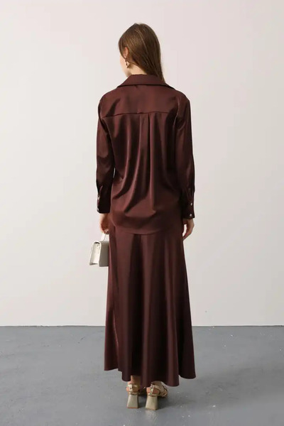 cemo SATEN GOMLEK ETEK TAKIM