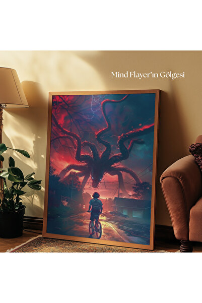 tuvart Sayılarla Boyama Seti Stranger Things 35x50cm, - Mind flayer'in Gölgesi