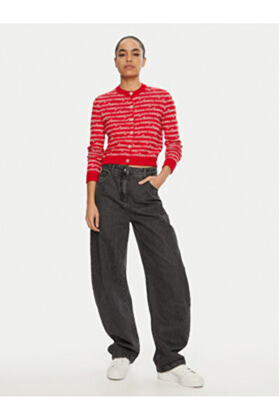 Tommy Jeans Women's Cardigan DW0DW19340 Red