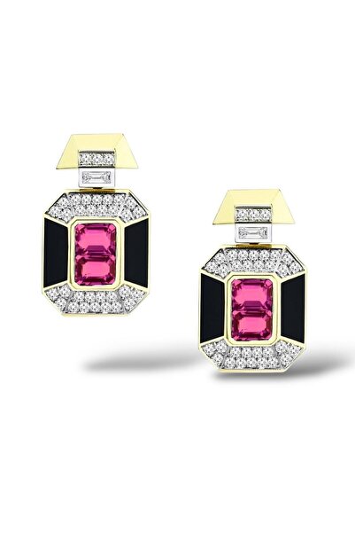 Unzilee Baguette Stone Women's Earrings