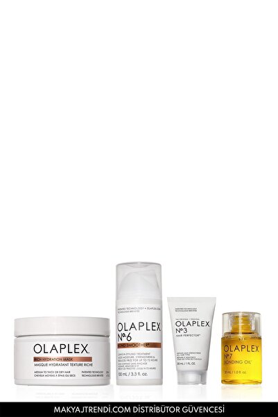 Olaplex Anti-Frizz & Maximize Moisture Set - Kalın Telli Saçlar İçin Bağ Güçl...