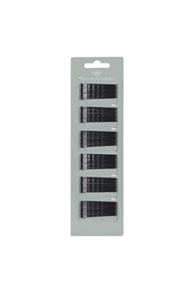 OEMN Agrafe de păr negre 4,8 cm - 72 buc