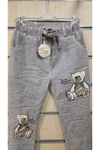 Park Moda Italian Pants Teddy Bear Pattern