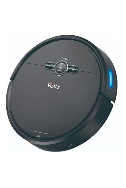 Voltz Aspirator robot Oliver OV51004A, 4400mAh, 600 ml, 200 m2, WiFi, Tuya Smart, Giroscop, Negru