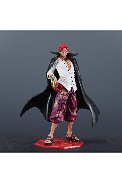 Choice Shanks-low 24.5cm Anime Figure One Piece Figure Shanks Figure Luffy PVC Statue Collectible Model Toy