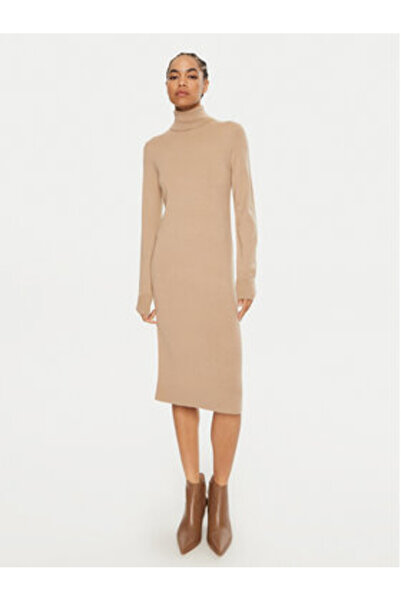 Calvin Klein Rochie tricotată pentru femei K20K207485 Maro