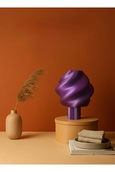 Lumea Decor Creme Şeffaf Masa Lambası | Aydınlatma