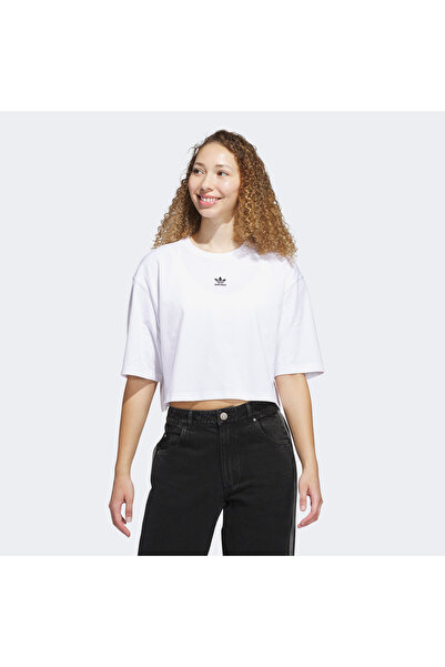 adidas Essentials Kadın Beyaz T-Shirt