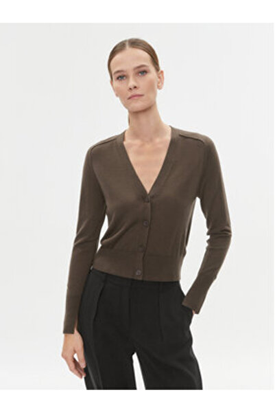 Calvin Klein Women's Cardigan K20K205778 Brown