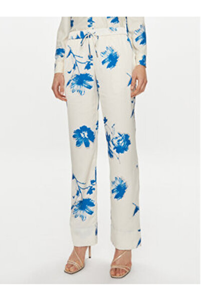 Calvin Klein Women's Fabric trousers K20K206662 White