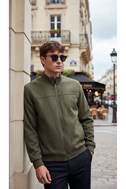 DYNAMO Suede Transitional coat