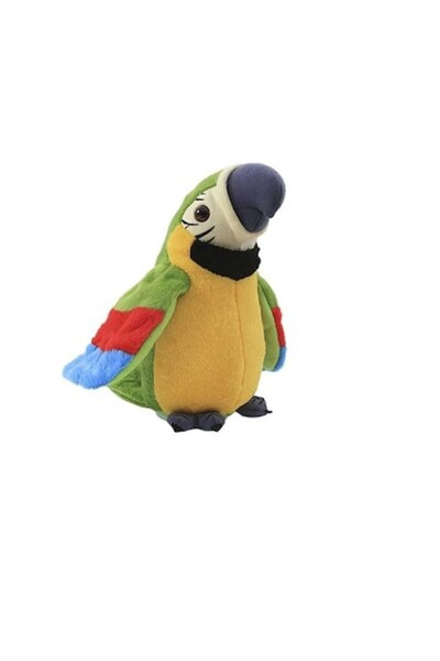 K KATHODE Jucărie de pluș vorbitoare pentru copii, papagal repetitiv cu aripi...