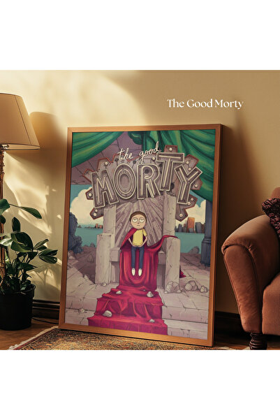 tuvart Sayılarla Boyama Seti Rick and Morty 35x50cm, - The Good Morty