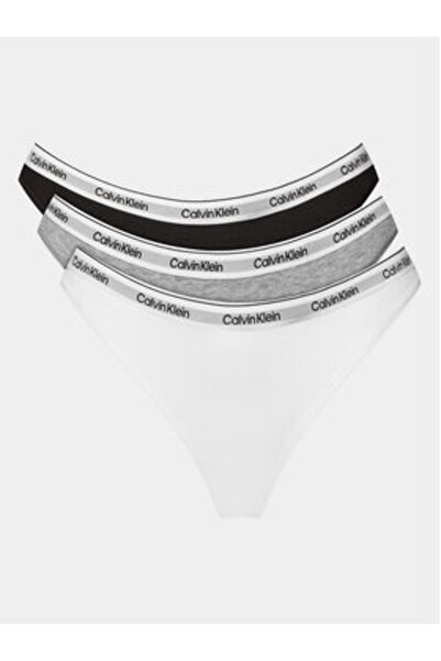 Calvin Klein underwear Women's Set of 3 pairs of thongs 000QD5209E Colorful