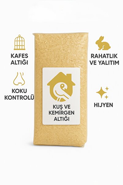 Doğal Talaş Kuş ve Kemirgen Altlığı – Koku Önleyici, Hijyenik ve Tozsuz Zemin Malzemesi