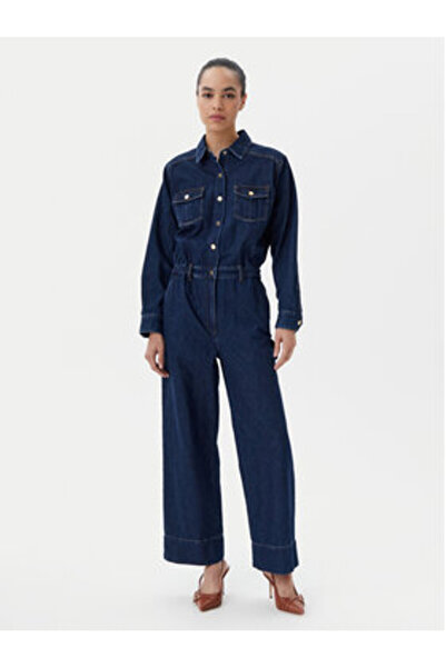 Luisa Spagnoli Γυναικεία Ολόσωμη Φόρμα 541809 PANTERA Μπλε σκούρο