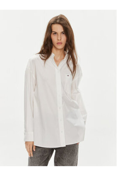 Tommy Jeans Women's Shirt DW0DW18659 White