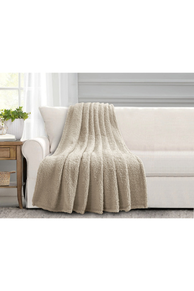 REVE Cozy and Comfortable Sherpa Blanket 160 x 190cm