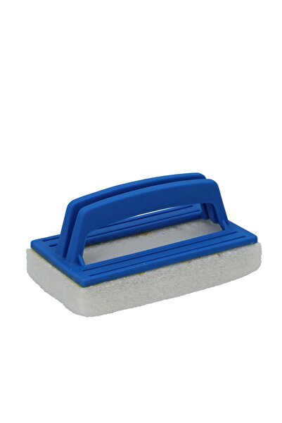 ACE Ice cleaning pad with handle in blue and gray