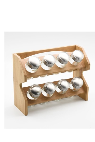 Bien Servi Ice Jar Set with Clear and Brown Stand