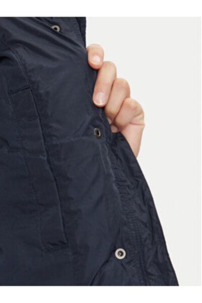 Tommy Jeans Geacă de puf pentru femei DW0DW18820 albastră