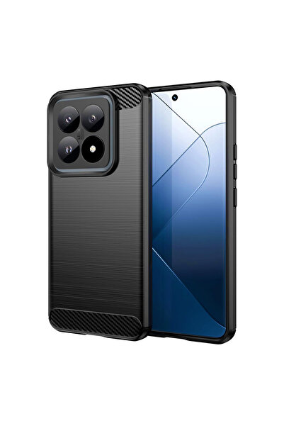 Optim Solution Husa Carbon Resistance pentru Xiaomi 14T Pro, Anti-Soc, Negru