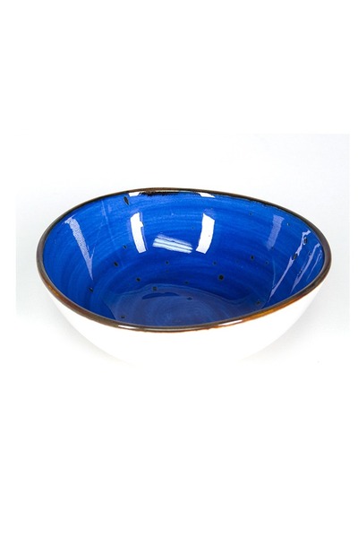 CAVO وعاء من الخزف الأزرق
