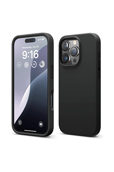 Optim Solution Husa Protectie Soft-Touch Silicon Microfibra pentru Apple iPho...