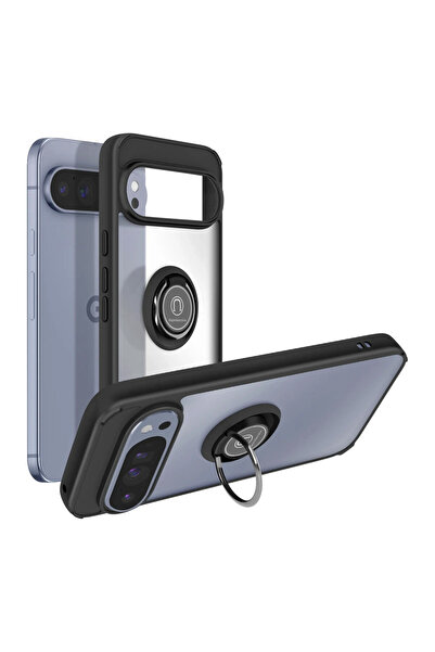 Optim Solution Husa Sheen cu Bumper TPU pentru Google Pixel 10 Pro XL, Inel G...