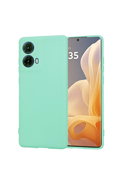 Optim Solution Husa Silicon Microfibra pentru Motorola Moto G85, PerfectFit, ...