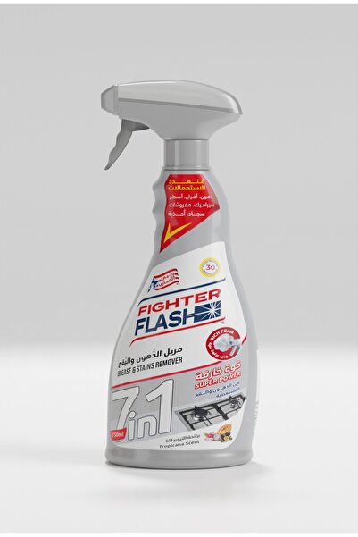 Fighter FLASH Multi-purpose stain and grease remover 1x7 for carpets, ovens, surfaces, ceramics and upholstery 750 ml