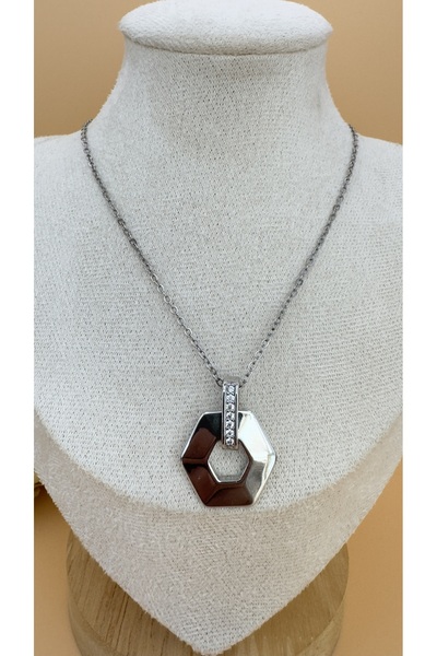 SK aksesuar قلادة VIP ذات طرف سداسي