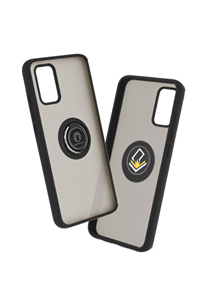 Optim Solution Husa cu bumper TPU pentru Samsung Galaxy A02s, Inel Glinth, Su...