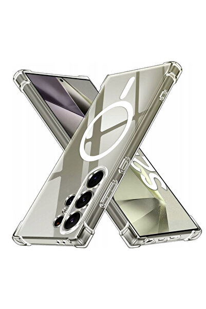Optim Solution Διαφανής θήκη αντικραδασμικής προστασίας με MagSafe για Samsun...